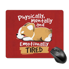 Animal Mouse Pad Square Waterproof Non Slip Rubber Base MousePads 7x8.6 Inch