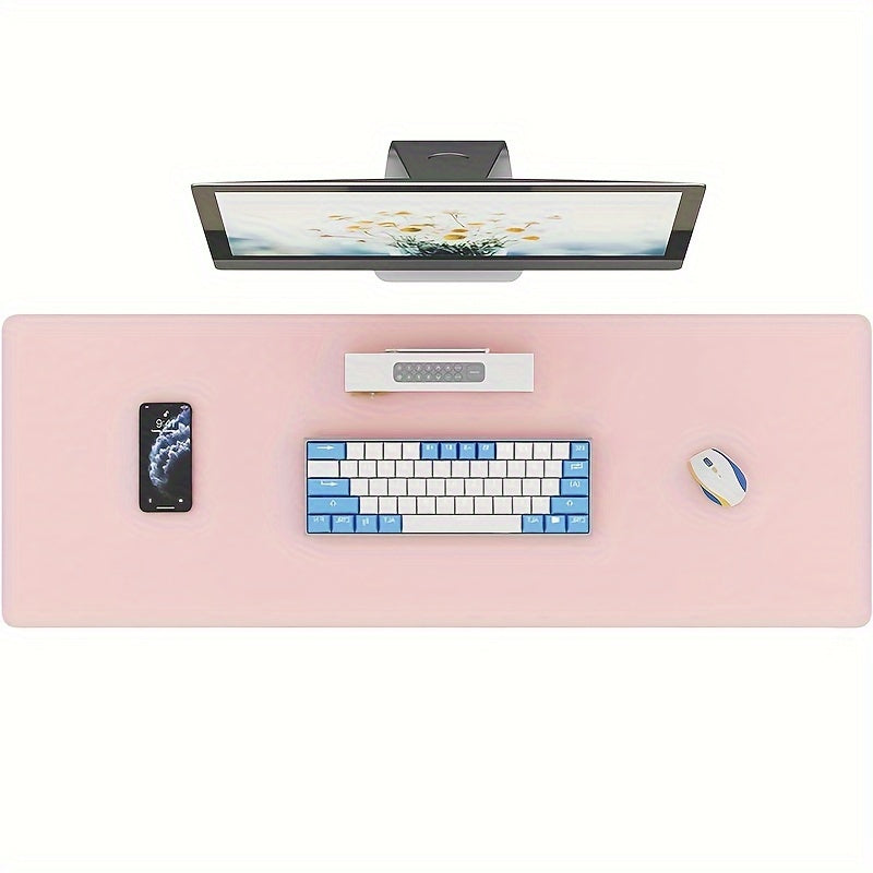 PU Leather Desk Pad Protector Non Slip Waterproof Writing Pad