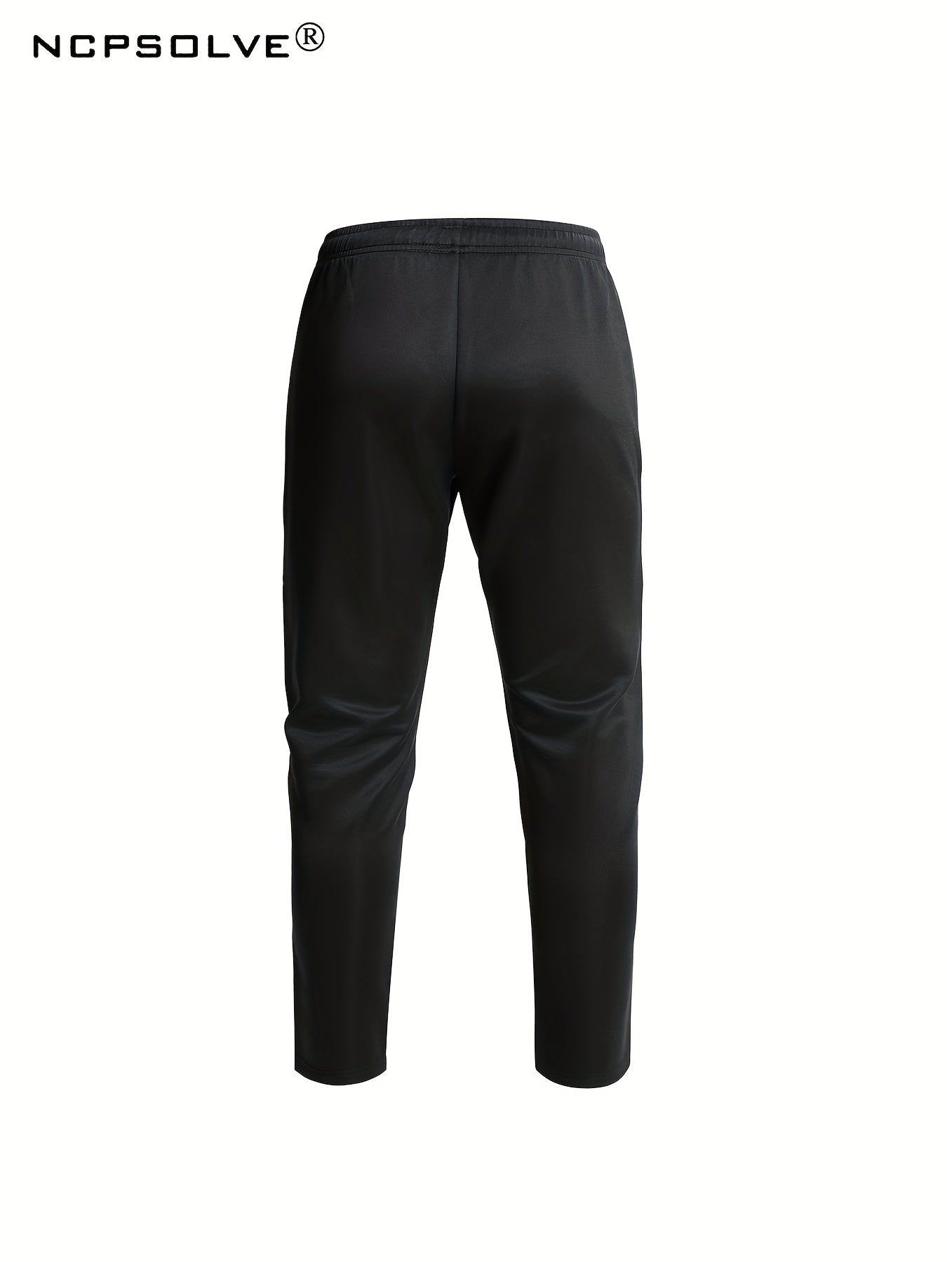 Men's Sports Suit Zip Up Jacket & Solid Pants