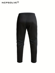 Men's Sports Suit Zip Up Jacket & Solid Pants