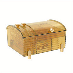 Clear Jewelry Box Case Bracelets Rings Earring Organizer Box