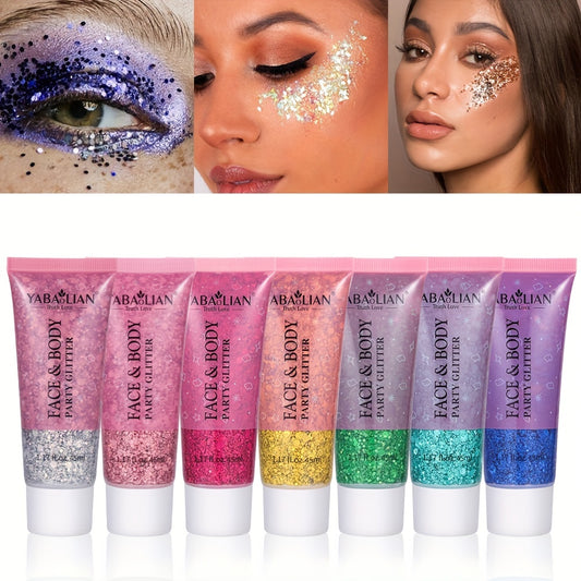 Summer Slay Mermaid Body Glitter Gel No Glue Needed