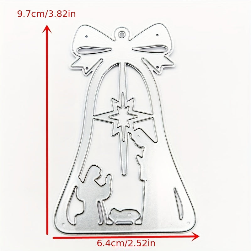 Faith Pendant Metal Mold for Paper Art Embossing