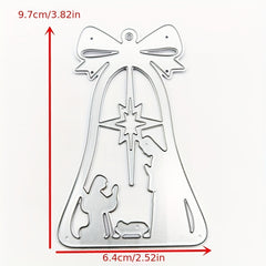 Faith Pendant Metal Mold for Paper Art Embossing