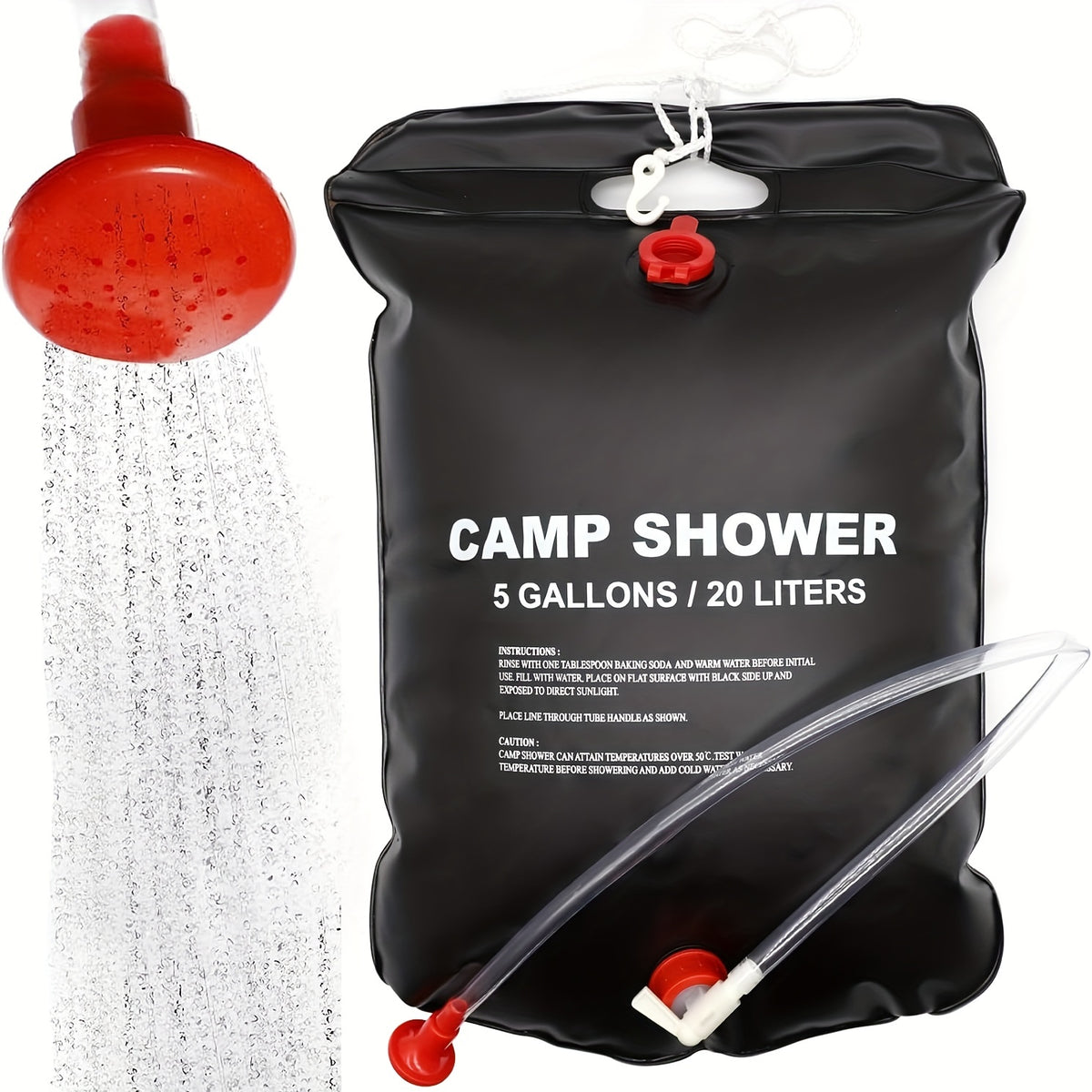 Portable Outdoor Bath Bag for Camping & Picnics