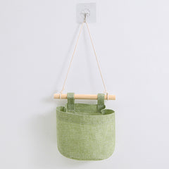Wall Mounted Storage Bags Grid Detachable Storage Small Cloth Pockets