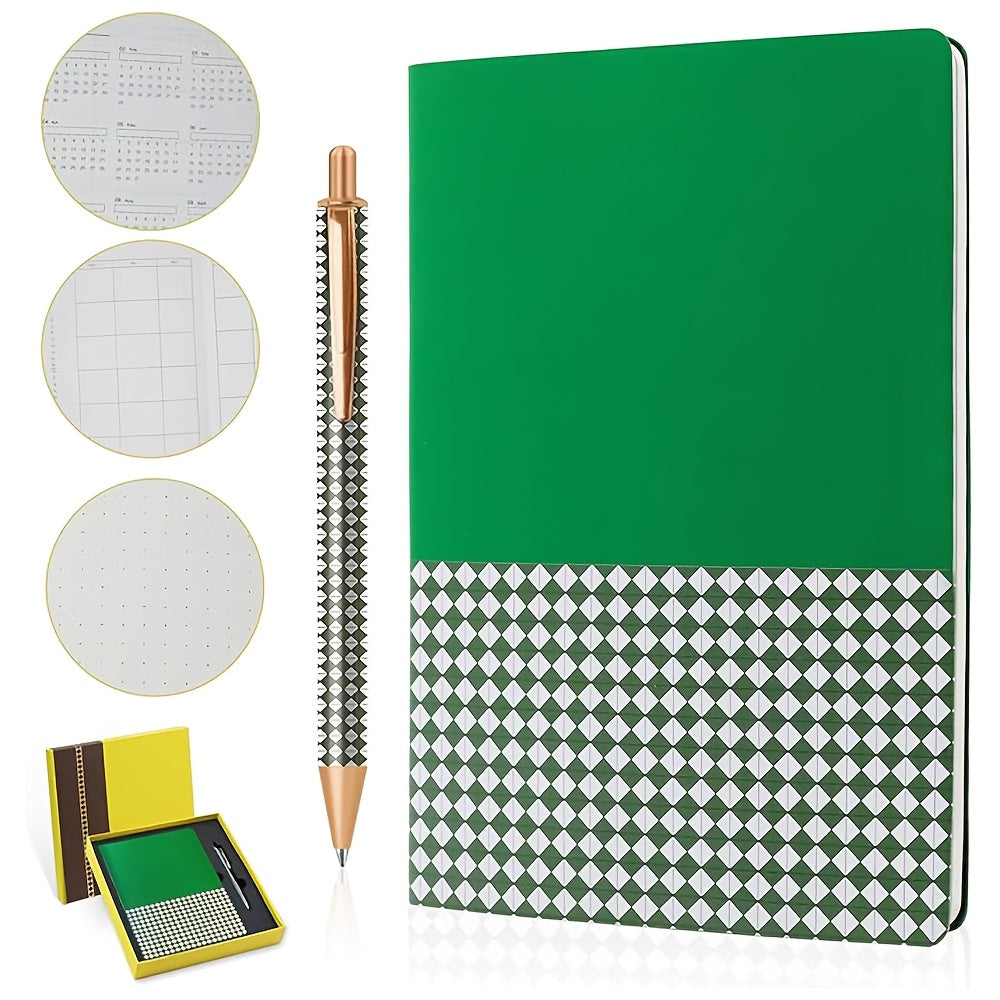 A5 Notebook And Ballpoint Pen Stationery Set