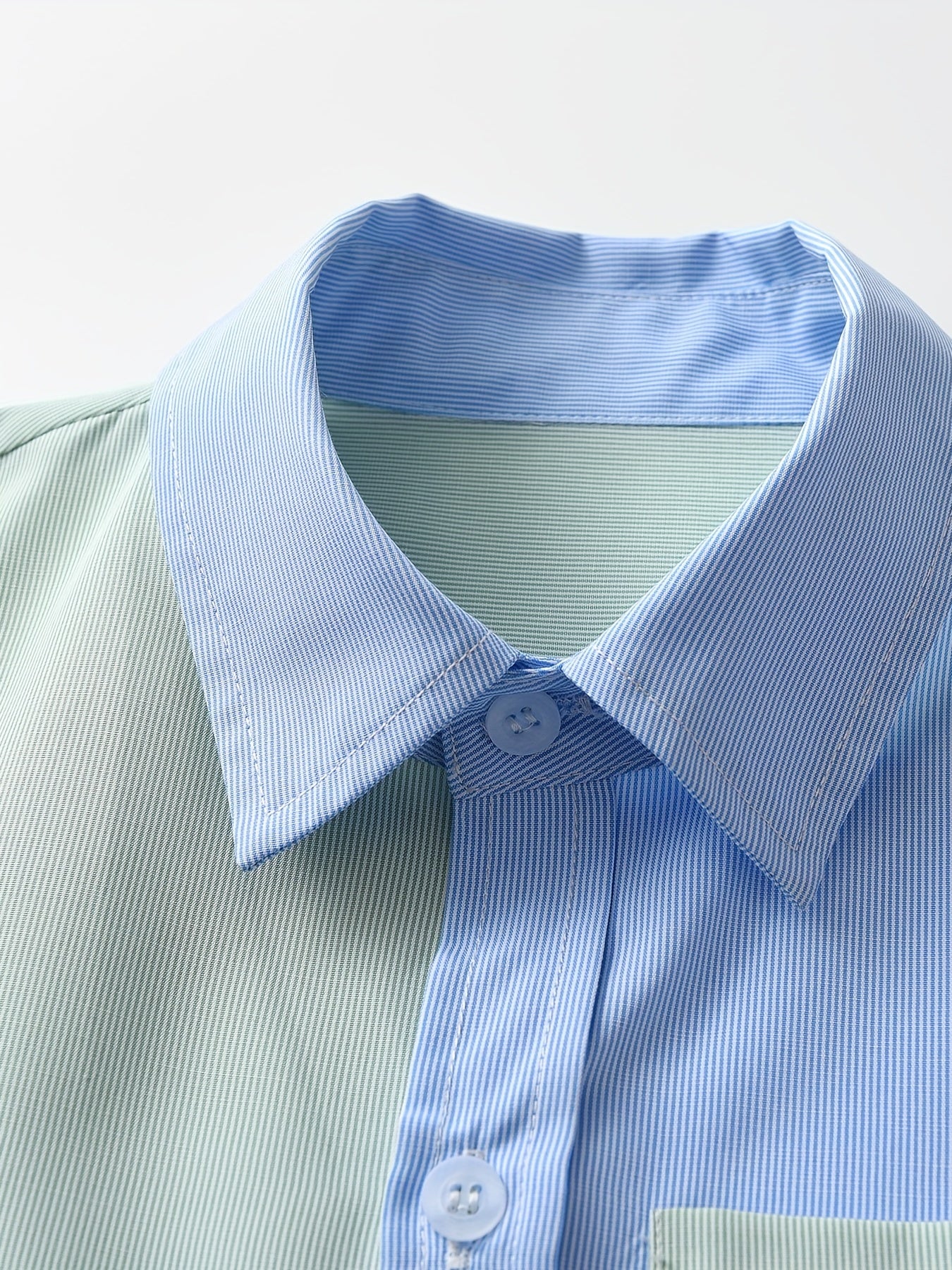 Toddler Boys Long Sleeve Button Down Shirt