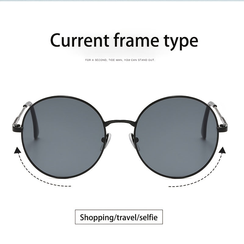 Vintage Small Gradient Shades Polarized Eyeglasses