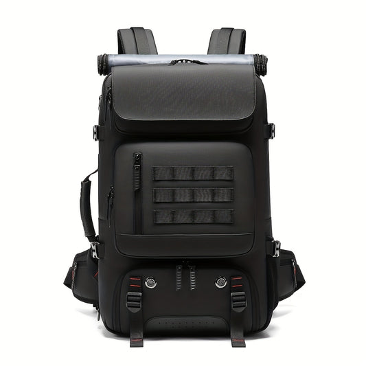 Men Travel Backpack Crossbody Bag 3 In 1 Large Capacity USB Charging Port