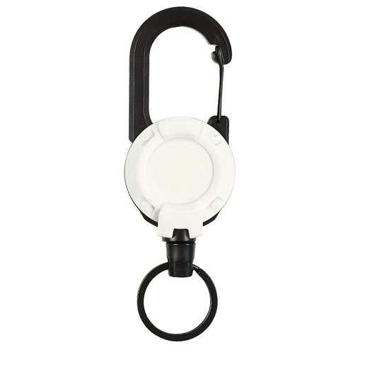 Portable Spring Buckle Keychain for Easy Backpack Hanging