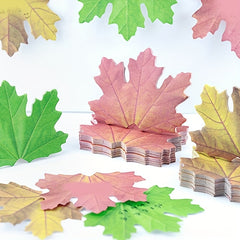 Maple Leaf Sticky Note 25 Sheets Office Student Simulation Leaf Sticky Note
