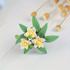 1:12 Dollhouse Clay Flower Pot Model Decoration Gift