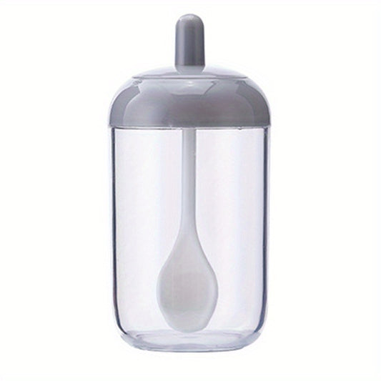 1pc Seasoning Jar Kitchen Spice Pot Plastic Seasoning Containers