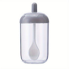 1pc Seasoning Jar Kitchen Spice Pot Plastic Seasoning Containers