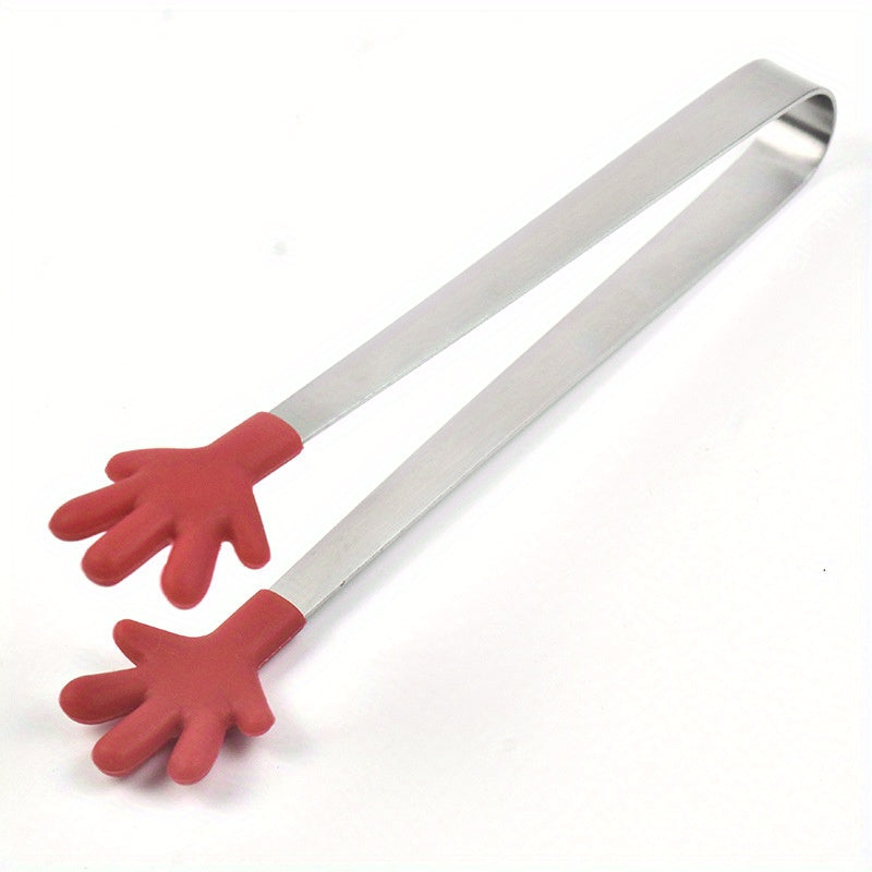 Cartoon Food Tong Mini Stainless Steel Serving Tong