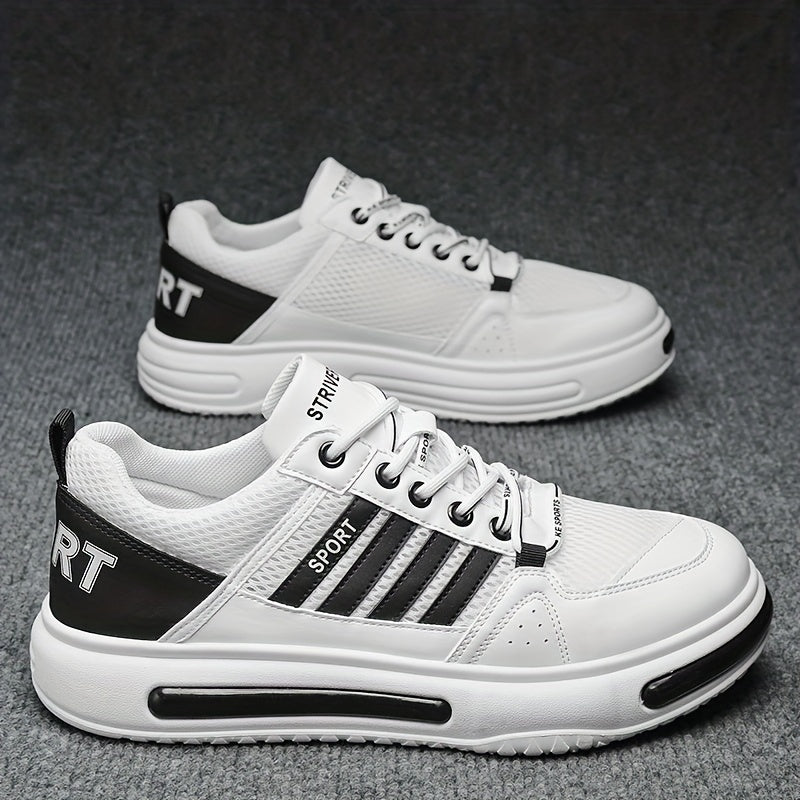 Men's Lace up Sneakers Chunky Platform Athletic Shoes