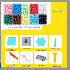 Water Mist Magic Beads 1000pcs Puzzle Toy Set