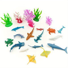 Eco Marine Animal Models Set - Explore and Learn about Sea Creatures