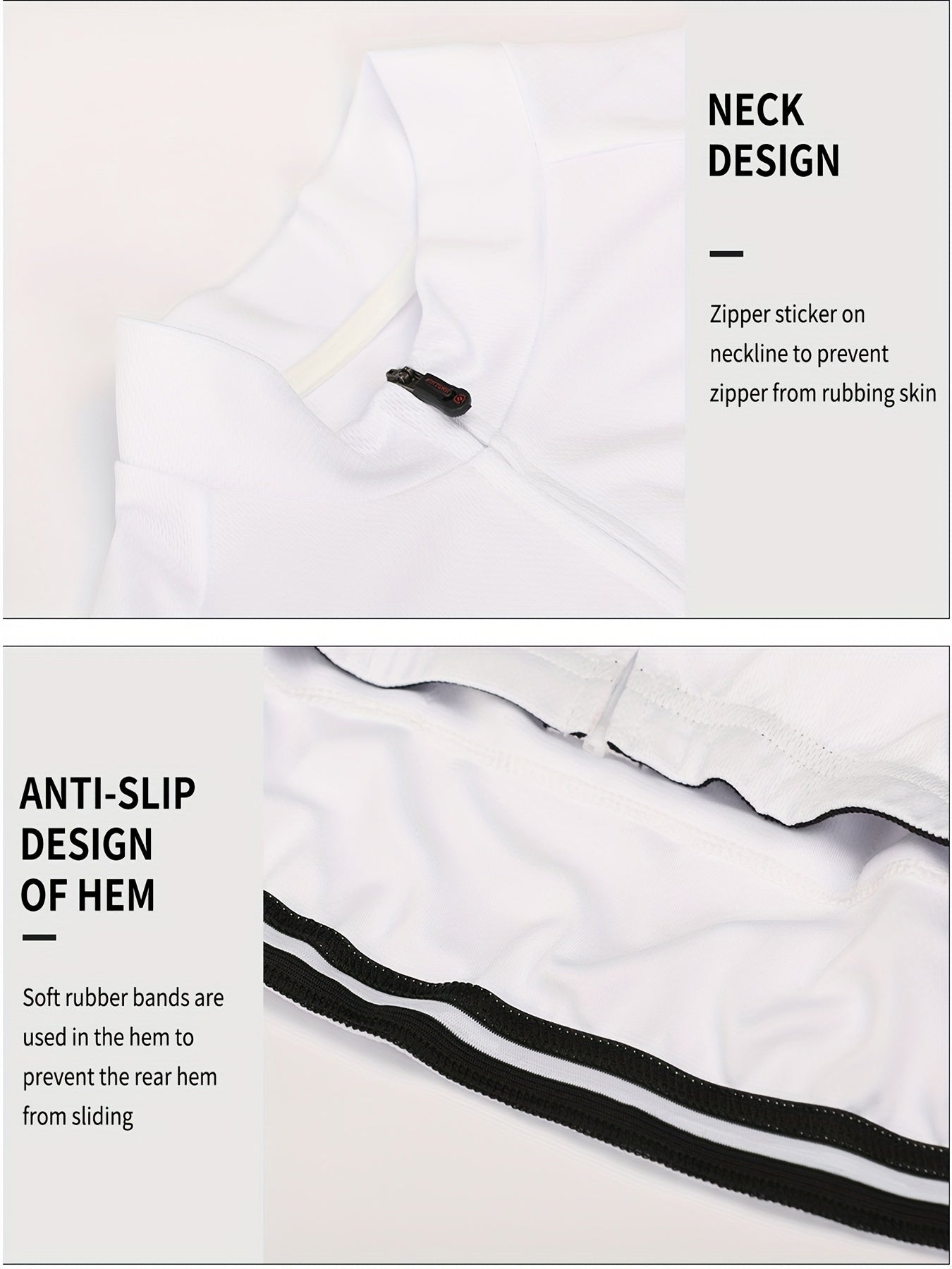 Quick Dry Men's Cycling Jersey with Breathable Moisture Wicking Fabric