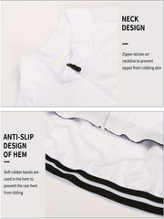Quick Dry Men's Cycling Jersey with Breathable Moisture Wicking Fabric