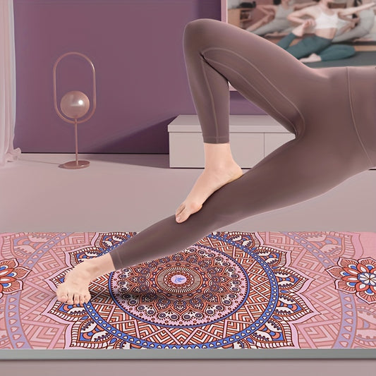 Printed TPE Yoga Mat - Portable Training Equipment