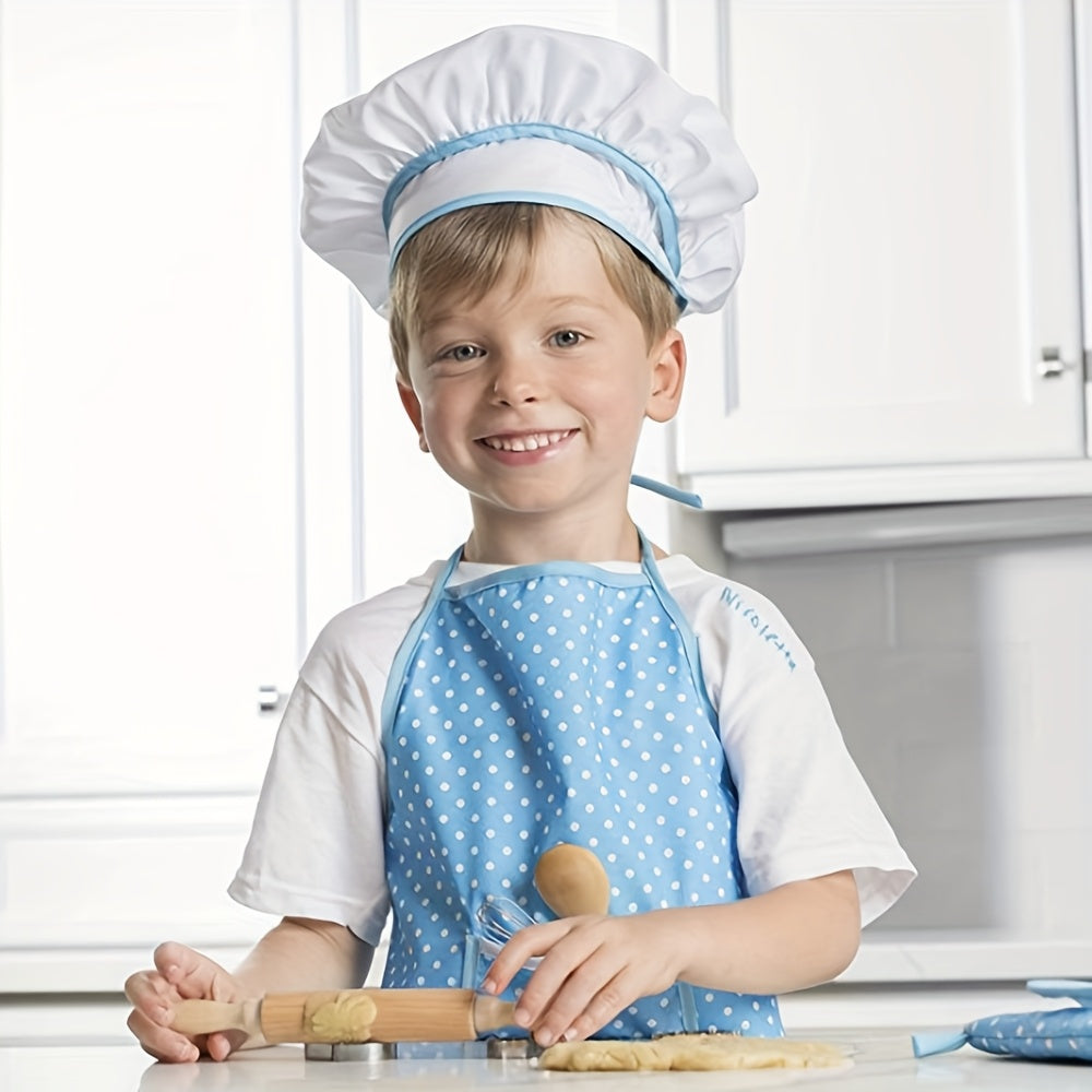Kids' Play Kitchen Apron Baking Kit for Hand Eye Coordination