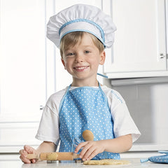 Kids' Play Kitchen Apron Baking Kit for Hand Eye Coordination