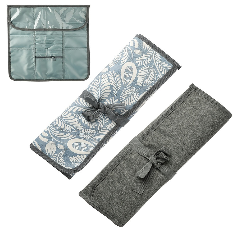 Knitted Needle Storage Bag Portable Travel Crochet Accessories Storage