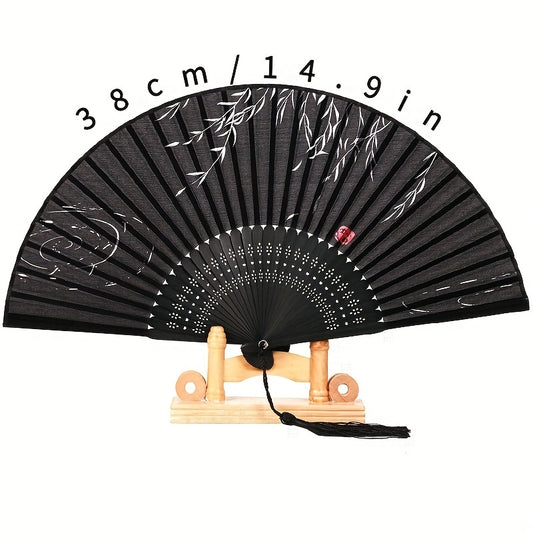Ancient Chinese Bamboo Fan Classic Dance Folding Fan