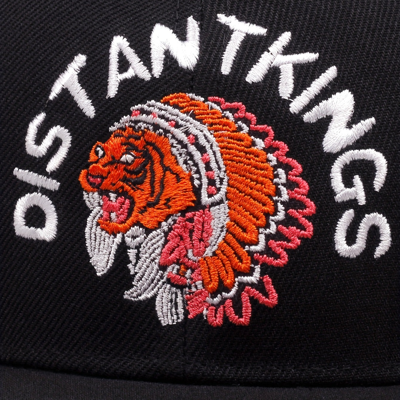 Men's Embroidery Hip Hop Flat Brim Baseball Cap
