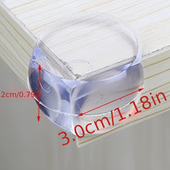 12Pcs Child Safety Table Corner Protector Transparent PVC Anti-collision