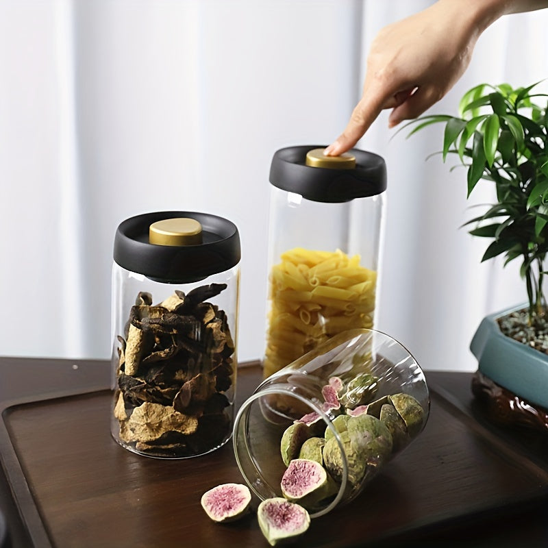 High Vacuum Glass Jar for Freshness and Anti Oxidation