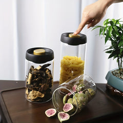 High Vacuum Glass Jar for Freshness and Anti Oxidation