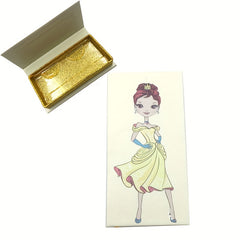 Rectangular Beauty Magnetic False Eyelash Packaging Box 5D Mink Eyelashes