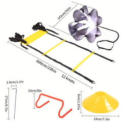 Adjustable Speed Training Hurdles for Fitness - Set of 5