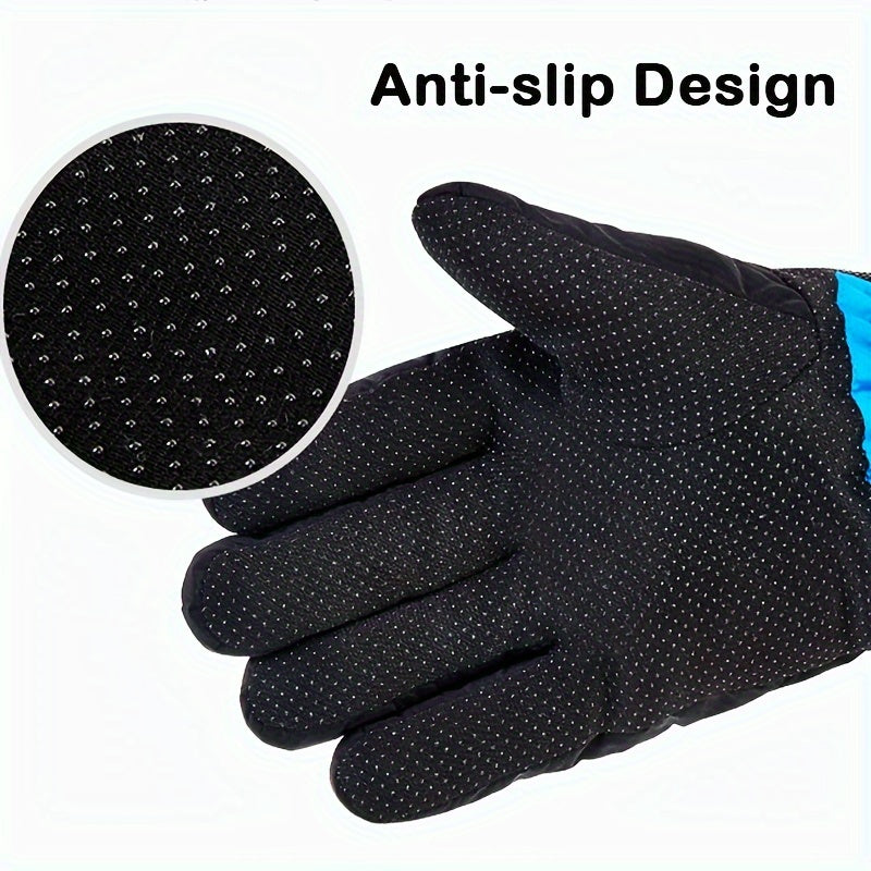 Winter Skiing Gloves & Snowboarding Gloves Waterproof Snow Gloves
