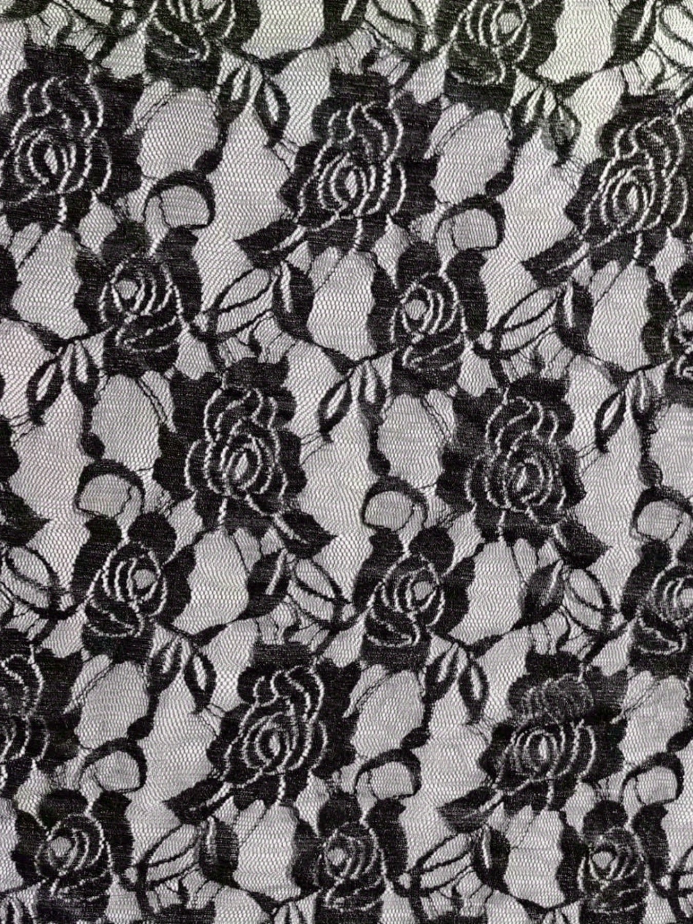  Floral Jacquard Lace Stretch Pants