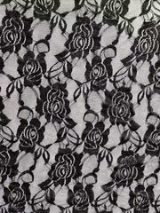  Floral Jacquard Lace Stretch Pants