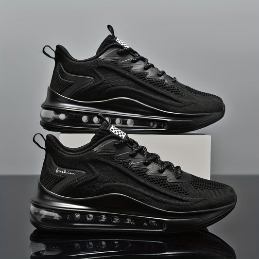 PLUS SIZE Men's Air Cushion Lace Up Sneakers