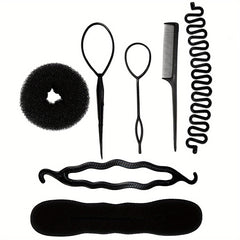 Hair Braiding Tools Set for Women, DIY Hair Styling Accessories