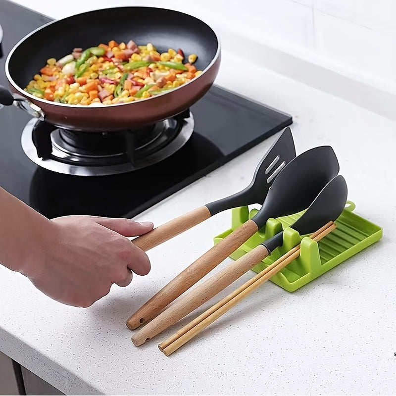 Kitchen Spatula Storage Rack Holder Organizer Wall-Mounted Shelf