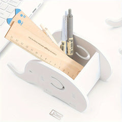 Creative Elephant Whale Desktop Office Stationery Pen Holder