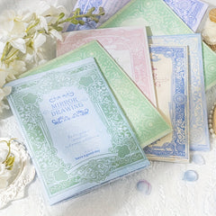 Heart Mirror Shadow Lace Theme Notebook
