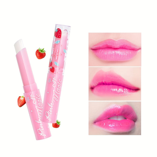 Strawberry Taste Waterproof Lip Balm 1.7g