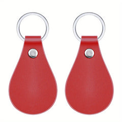 30pcs DIY Leather Key Fob Kit with Rivets and Key Rings