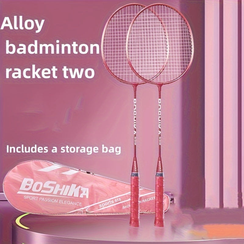 Lightweight Carbon Fiber Badminton Racket for Outdoor Practice