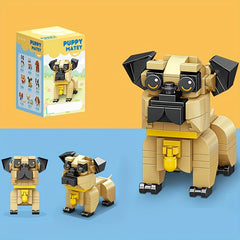 1002pcs Dog Model Building Blocks Set - Various Breeds - Assembly Toy