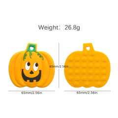 Halloween Teether Pumpkin Pendant Teething Toy