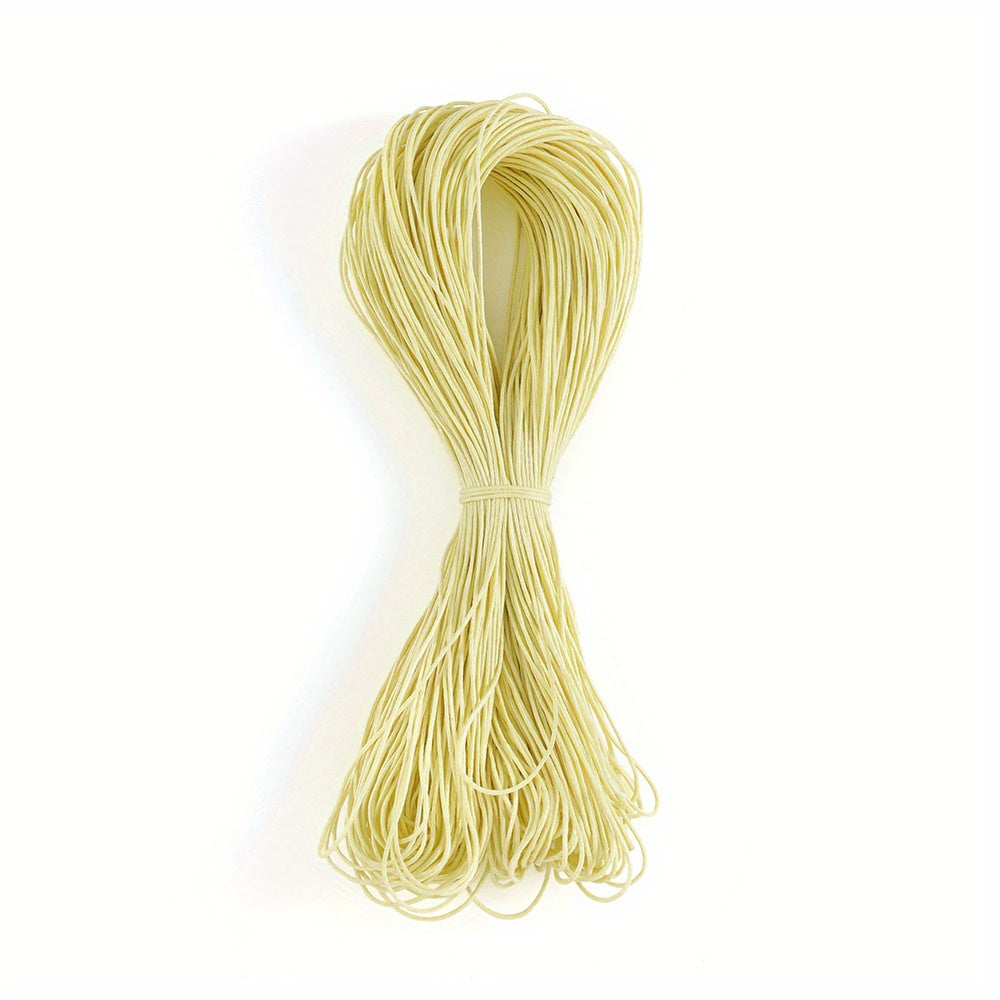 43" 1mm Waxed Thread Leather Cord DIY Jewelry Making Accessories